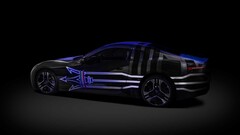 A los compradores de alto poder adquisitivo les alegrará saber que Maserati lanzará su GranTurismo Folgore totalmente eléctrico el próximo año (Imagen: Maserati)