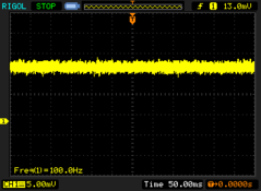 Sólo con una luminosidad muy baja notamos un parpadeo PWM a 100 Hz.