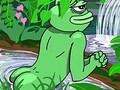 Al parecer, esta imagen de "La Rana Pepe" valía más de medio millón de dólares hasta que su creador liberó gratuitamente NFTs idénticos (Imagen: PegzDAO)