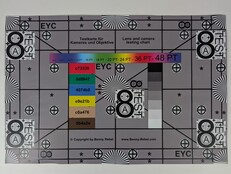 Google Pixel 10 Pro: Prueba de nitidez