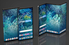 Samsung podría lanzar el Galaxy Z Tab a finales de este año (imagen vía LetsGoDigital)