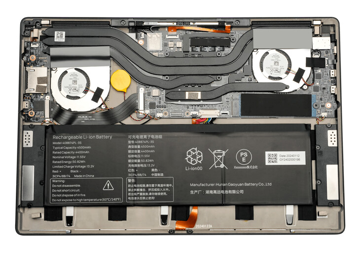 Las entrañas del Minisvorum V3 (fuente: Minisforum)