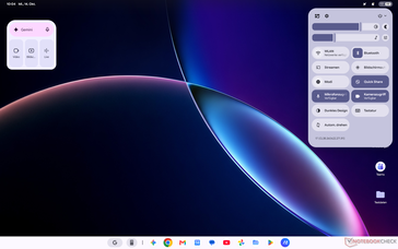 Ajustes rápidos de Googlebook OS