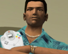 Grand Theft Auto: Vice City ya está en la Sega Dreamcast, extraoficialmente. (Fuente de la imagen: Grand Theft Auto: Vice City y Sega, con modificaciones)