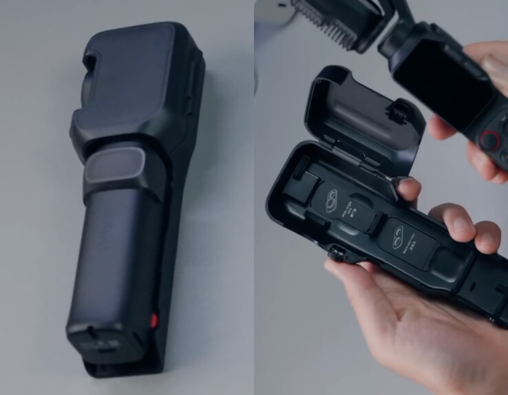 El Osmo Pocke 4 no viene con una funda que proteja completamente la cámara.