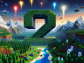 El creador de Minecraft, Markus Persson, ha anunciado oficialmente Minecraft 2 como un "sucesor espiritual". (Fuente de la imagen: DallE 3)