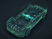 Arquitectura del vehículo definida por software que muestra la informática centralizada y los componentes de infoentretenimiento conectados (Fuente de la imagen: Grupo Volkswagen)