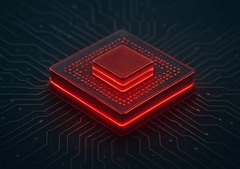 Impresión artística de un chip de última generación (Fuente de la imagen: d-Matrix)