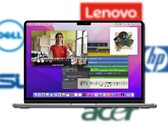 Los proveedores de portátiles Wintel se enfrentarán a un duro reto de ventas contra el próximo MacBook Air de 2022. (Fuente de la imagen: Apple/varios logotipos - editado)
