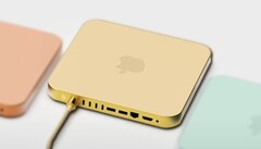 El Mac mini de 2022 Apple podría venir en una gama de atractivos colores pastel. (Fuente de la imagen: ZONEofTECH - editado)