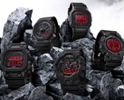 Casio lanzará los relojes Black y Bold Red (en la imagen) en Europa. (Fuente de la imagen: Casio)