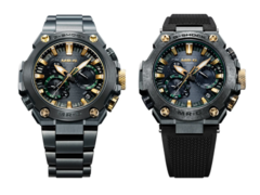 De izquierda a derecha (en la imagen): el Casio MRG-B2000BG-3AJR, y el MRG-B2000RG-3AJR. (Fuente de la imagen: Great G-Shock World)