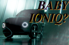 Muchos aspectos estéticos del próximo Inster EV parecen sacados directamente del Ioniq 5. (fuente de la imagen: Hyundai)