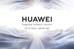 El P50 Pocket debutará el 23 de diciembre. (Fuente de la imagen: Huawei)