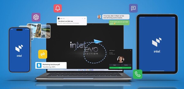 La aplicación Intel Unison permitió a los propietarios conectar sus teléfonos y tabletas a un PC con Windows. (Fuente de la imagen: Intel)