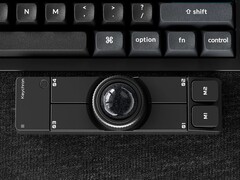 Ratón trackball inalámbrico Keychron Nape Pro en color negro