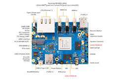 Orange Pi 5 Plus. (Fuente de la imagen: Orange Pi)