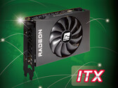 La PowerColor RX 6500 XT tiene dos salidas de vídeo. (Fuente de la imagen: PowerColor)