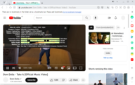 No se pierden fotogramas al reproducir un vídeo de YouTube 1080p codificado con VP9 (Fuente de la imagen: Captura de pantalla de youtube.com)