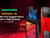 El nuevo TWS Armor 15 con auriculares. (Fuente: Ulefone)