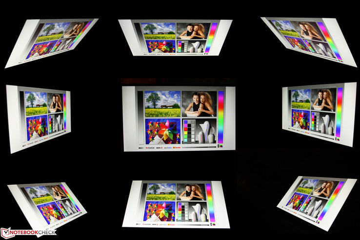 Ángulos de visión del XPS 13 9305 con panel 16:9