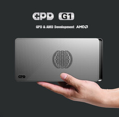 La GPD G1 sigue confiando en una GPU AMD RDNA 3 para portátiles. (Fuente de la imagen: GPD)