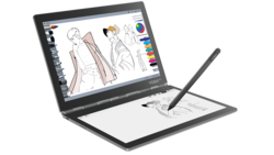 El Lenovo Yoga Book C930, unidad de prueba proporcionada por Notebooksbilliger.de