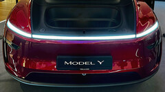 La barra de luces delantera del Modelo Y puede apagarse (Fuente de la imagen: daltybrewer/X)