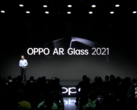 La OPPO lanza su nuevo auricular AR. (Fuente: YouTube)
