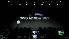 La OPPO lanza su nuevo auricular AR. (Fuente: YouTube)