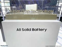 La batería de estado sólido de Samsung (Fuente de la imagen: Marklines.com)
