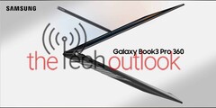 Samsung Galaxy Book 3 Pro 360. (Fuente de la imagen: TheTechOutlook)