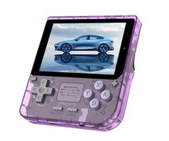 La Powkiddy V10 está disponible en varios colores, incluido este atractivo acabado en púrpura transparente. (Fuente de la imagen: Powkiddy)