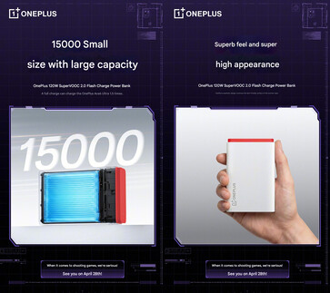 Capacidad de la batería y diseño pequeño del banco de energía