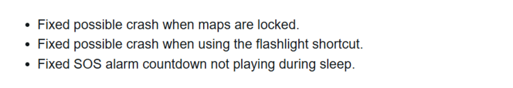 Las notas de la versión 20.24 del software del sistema para los relojes inteligentes Fenix 8. (Fuente de la imagen: Garmin)