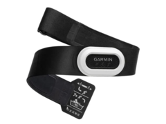 El Garmin HRM-Pro Plus puede medir tu frecuencia cardíaca, la dinámica de carrera y el recuento de pasos. (Fuente de la imagen: Garmin)