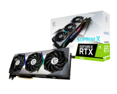 MSI GeForce RTX 3090 Suprim X - Proporcionado por MSI Taiwán (fuente: MSI)