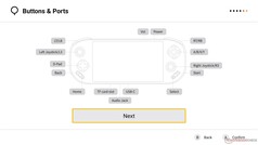 Los dos botones adicionales de la parte posterior se pueden asignar