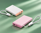 El Oppo 33 W Pocket Charge está disponible en los colores rosa claro y caqui.