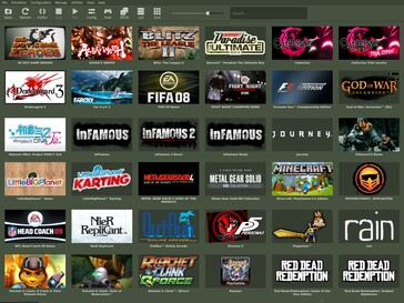 Iconos de juegos del antiguo tema de Steam de RPCS3.