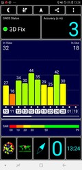 Prueba de GPS al aire libre