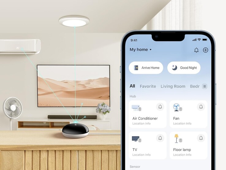El concentrador inteligente de infrarrojos e IoT TP-Link Tapo H110. (Fuente de la imagen: TP-Link)