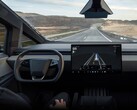 Conducción autónoma total de Tesla en acción en un cibercamión (Fuente de la imagen: Tesla)