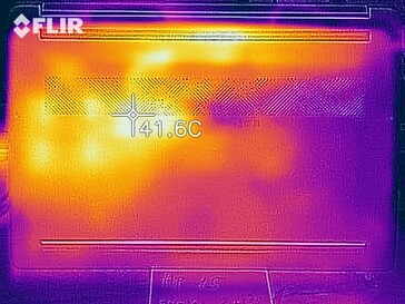 Mapa de calor bajo carga - abajo