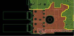 Una disposición adecuada de la tarjeta de circuito impreso es esencial para una salida de audio de calidad. (Fuente de la imagen: MSI)