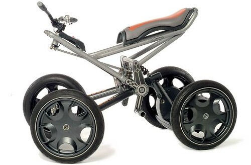 El Segway Centaur es una mezcla del Personal Transporter (PT) y un quad-bike (Fuente: Segway)