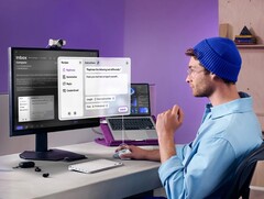 Logitech presenta el software Logi AI Prompt Builder y el ratón Ai Edition M750 para acceder con un solo botón a ChatGPT. (Fuente: Logitech)