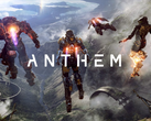 Captura de pantalla del logotipo de Anthem en su presentación original (fuente: EA)
