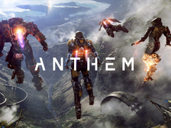 Captura de pantalla del logotipo de Anthem en su presentación original (fuente: EA)