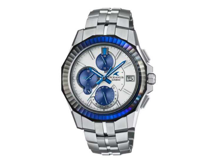 El reloj Casio Oceanus Manta OCWS6000PB7A. (Fuente de la imagen: Casio)